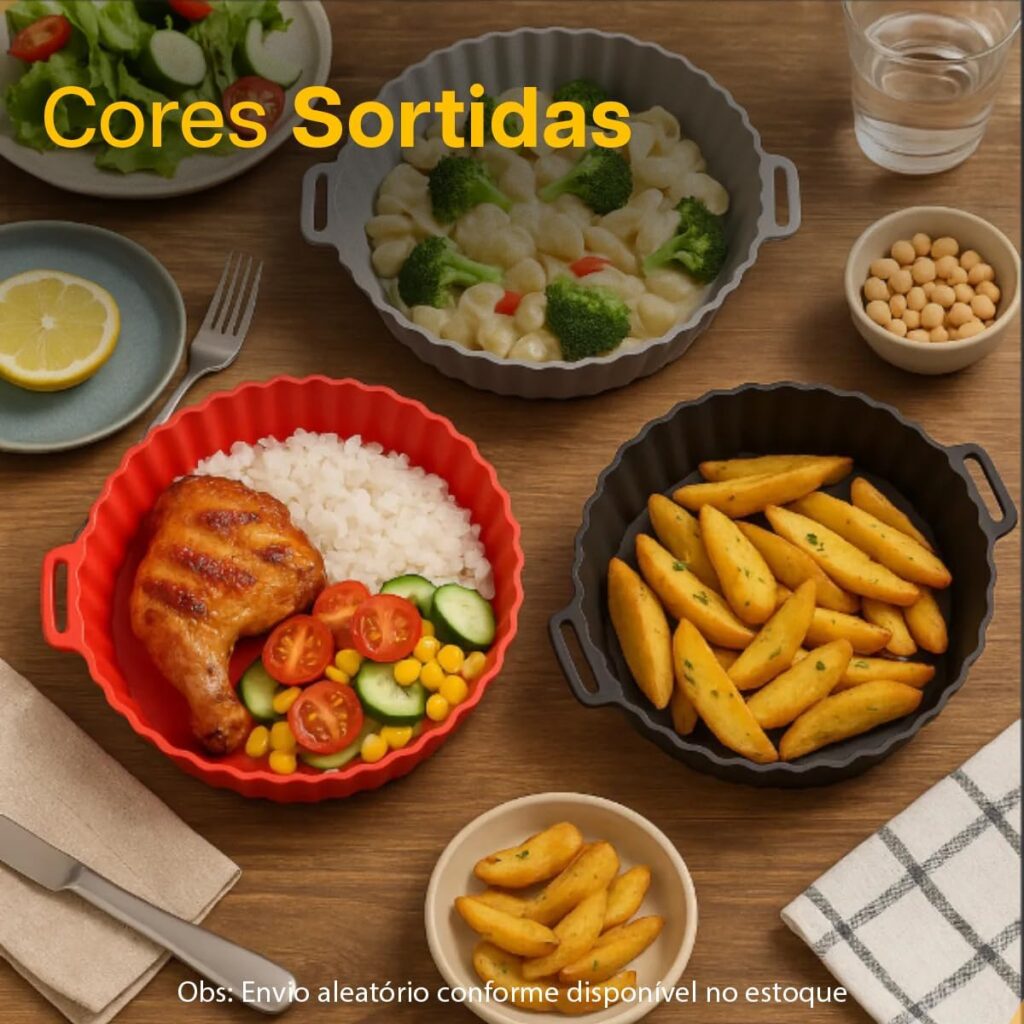 conjunto de formas de silicone para micro-ondas