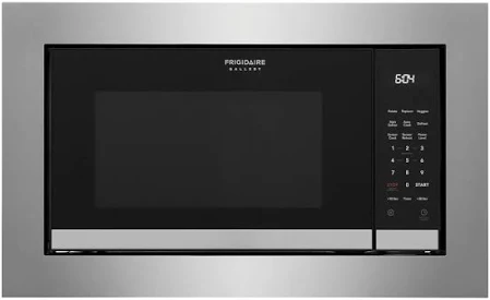 forno de micro-ondas de embutir vista frontal